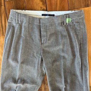 For the tall girls! Great straight leg tweed pants!